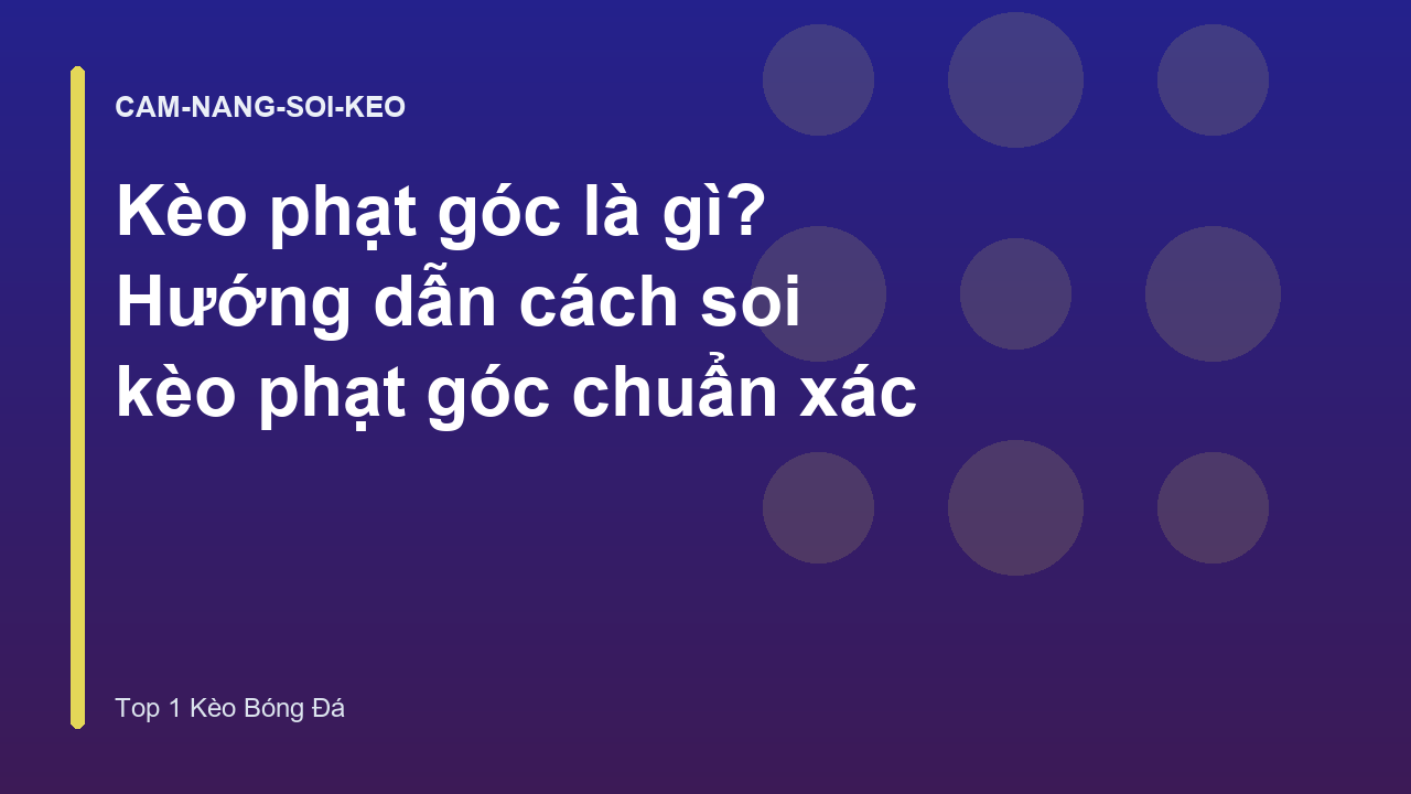 Read more about the article Kèo phạt góc là gì? Hướng dẫn cách soi kèo phạt góc chuẩn xác
